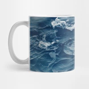 Midnight Serenade: Photorealistic Ocean Whispers Mug